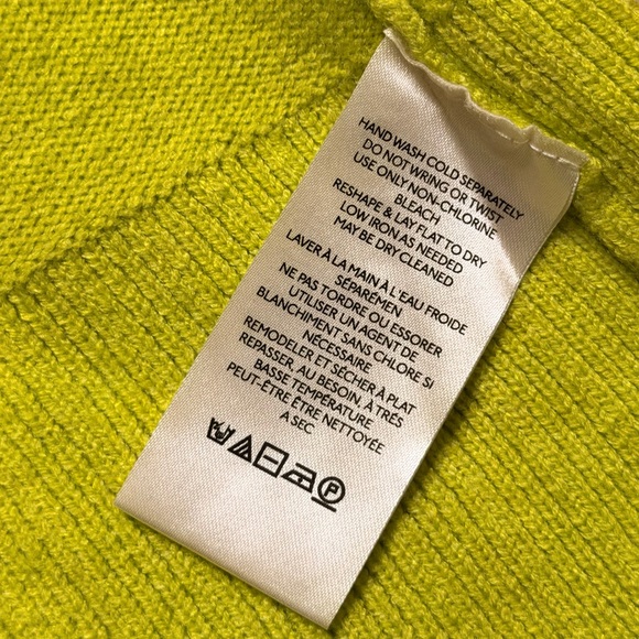 Free People Lime Sweater XS - Picture 6 of 6